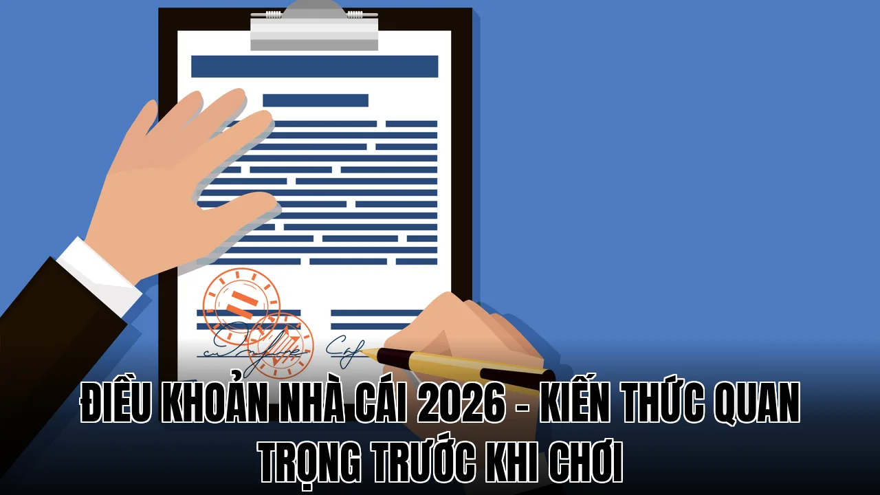 Điều Khoản Nhà Cái 2026 - Kiến Thức Quan Trọng Trước Khi Chơi