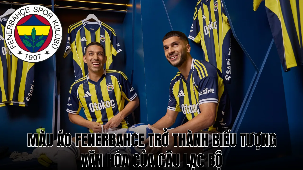 Màu áo Fenerbahce trở thành biểu tượng văn hóa của câu lạc bộ